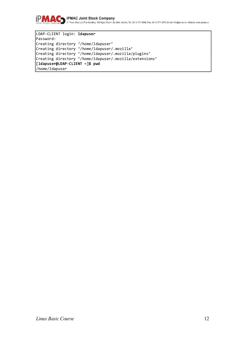 image for page Cài đặt và cấu hình OpenLDAP PAM