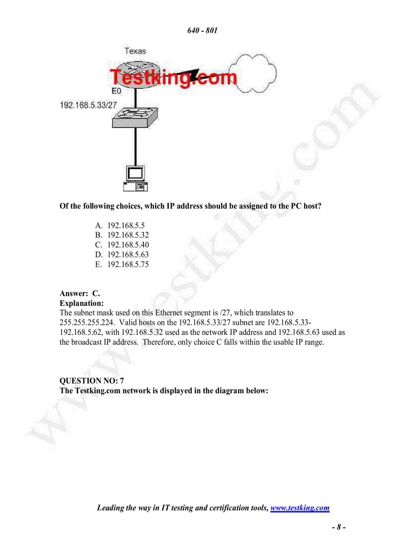 image for page Cisco Certified Network Associate CCNA Version 66 0