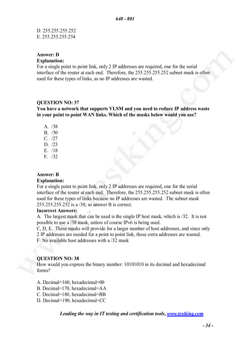 image for page Cisco Certified Network Associate CCNA Version 66 0