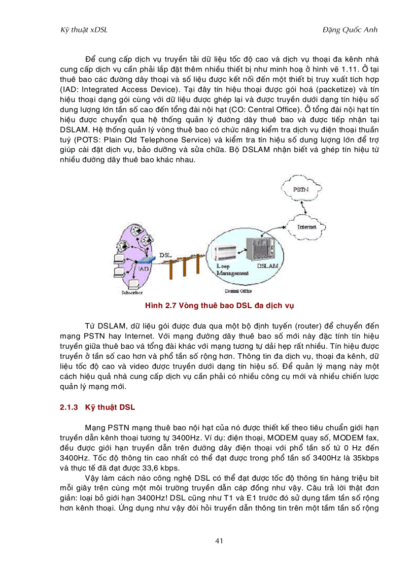 KỸ THUẬT xDSL