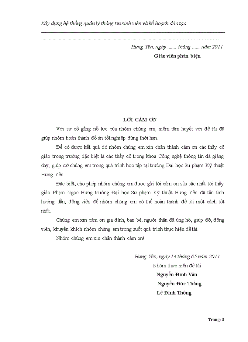 image for page Xây dựng hệ thống quản lý thông tin sinh viên và kế hoạch đào tạo