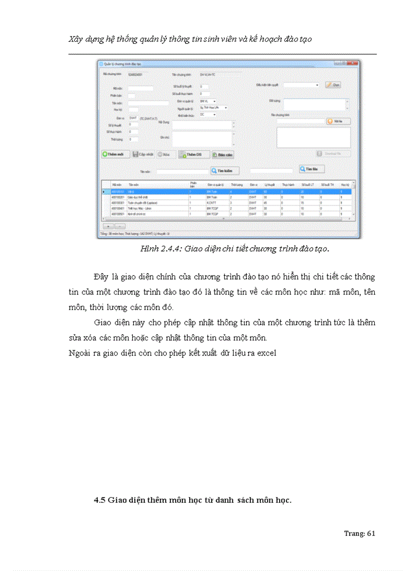 image for page Xây dựng hệ thống quản lý thông tin sinh viên và kế hoạch đào tạo