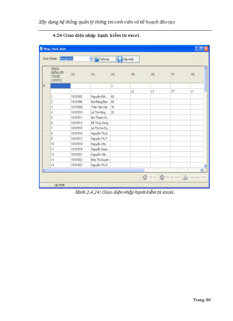 image for page Xây dựng hệ thống quản lý thông tin sinh viên và kế hoạch đào tạo