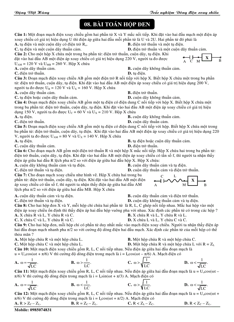 image for page Bài toán hộp đen