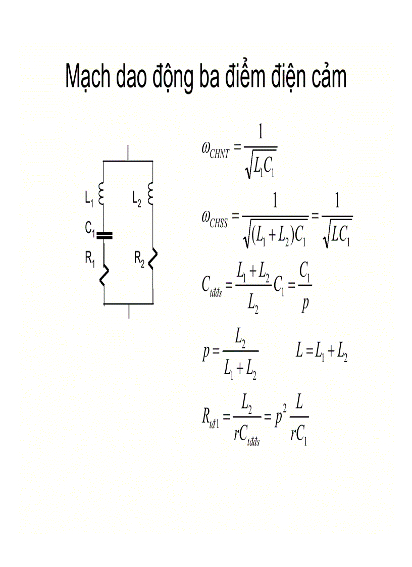 image for page Các mạch rlc đơn giản dưới tác động ac và dc