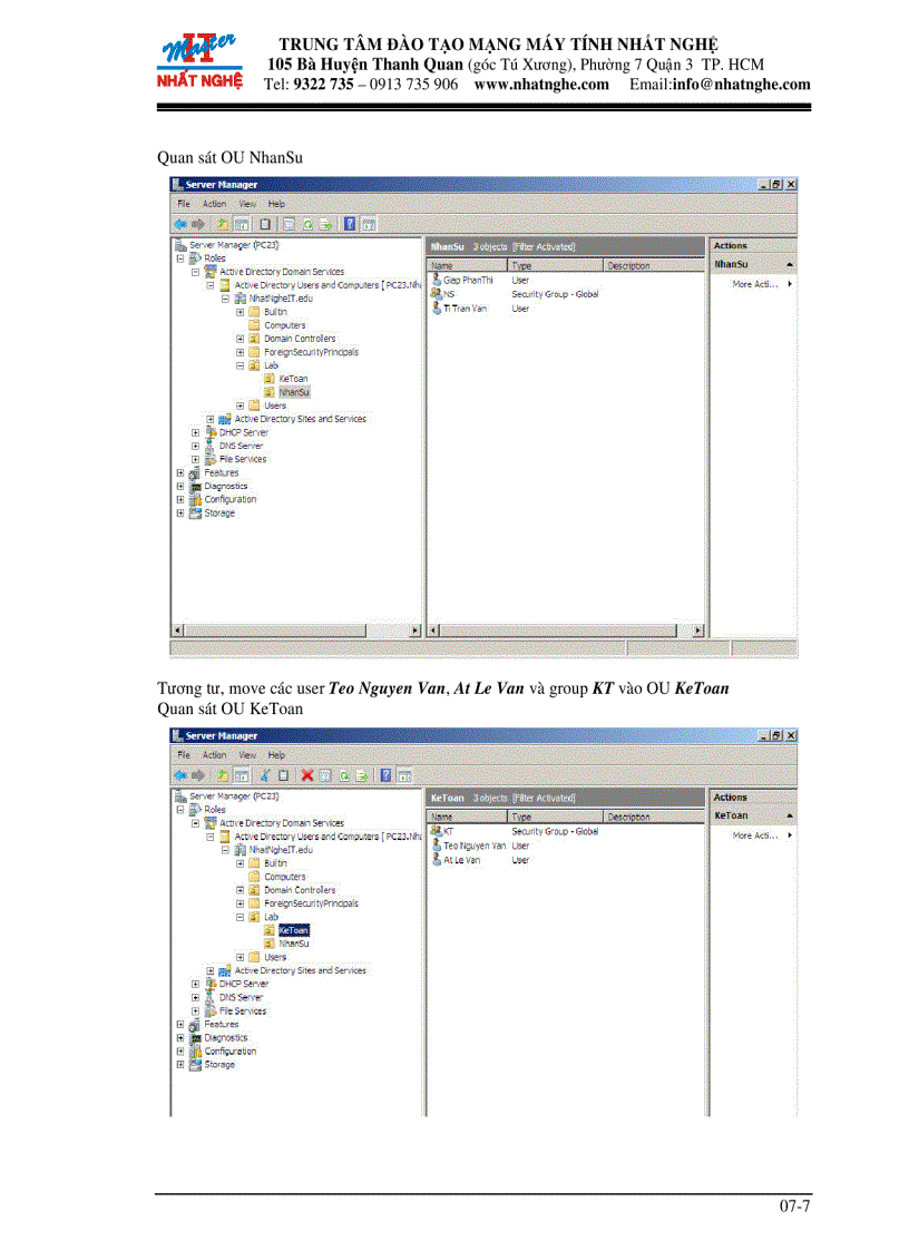 image for page Thiết lập GPO triển khai phần mềm MS office tự động tùy theo người dùng