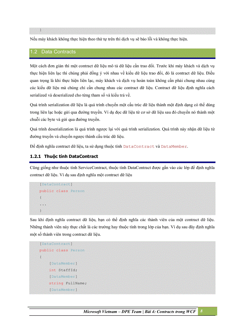 image for page Lập trình với các contracts trong Windows Communication Foundation