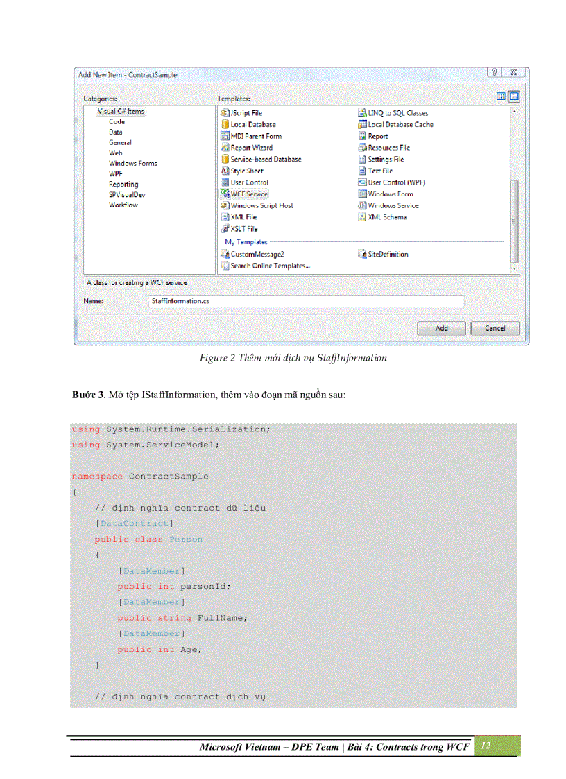 image for page Lập trình với các contracts trong Windows Communication Foundation