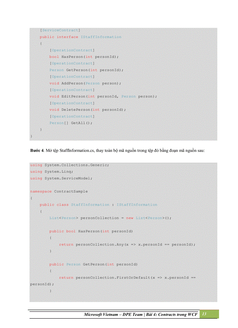 image for page Lập trình với các contracts trong Windows Communication Foundation