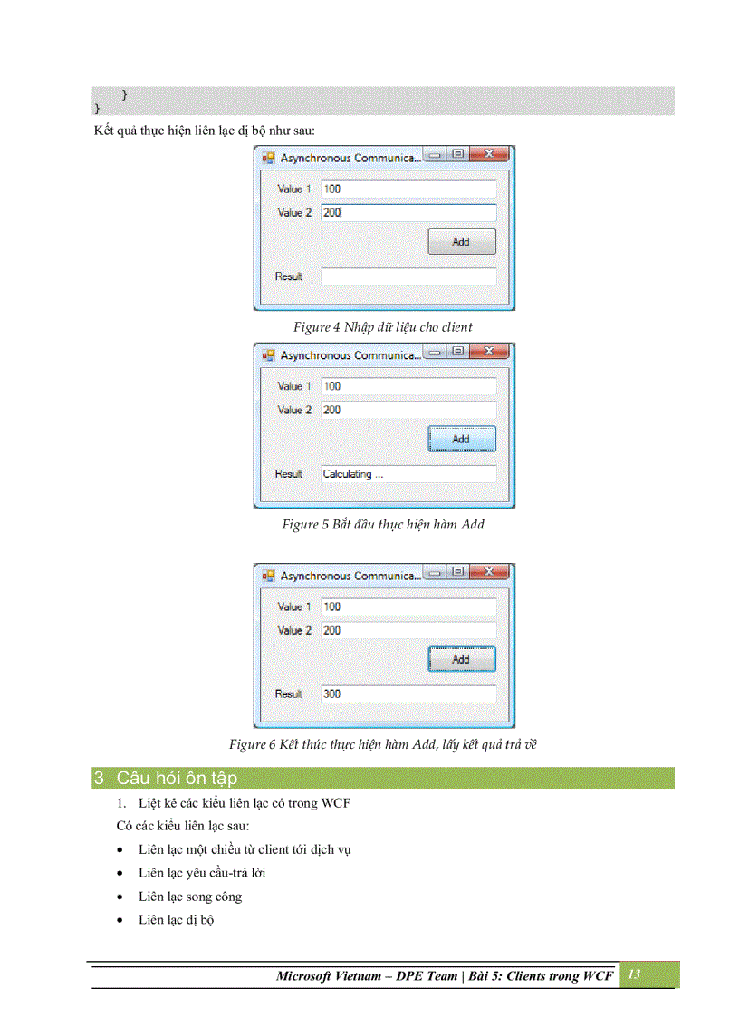 image for page Kiến trúc của client trong Windows Communication Foundation