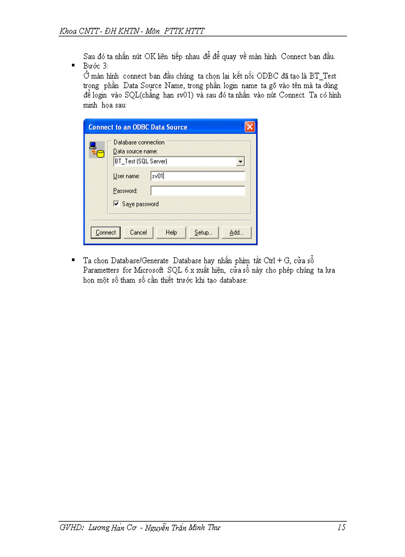 image for page Nội dung hướng dẫn thực hành môn pttk httt