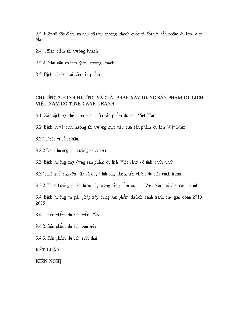 image for page Nghiên cứu xây dựng sản phẩm du lịch Việt Nam có tính cạnh tranh trong khu vực quốc tế