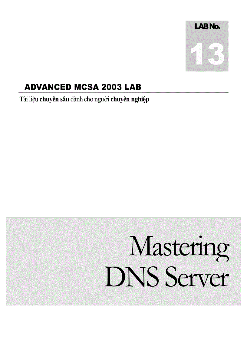 image for page Mastering DNS Server