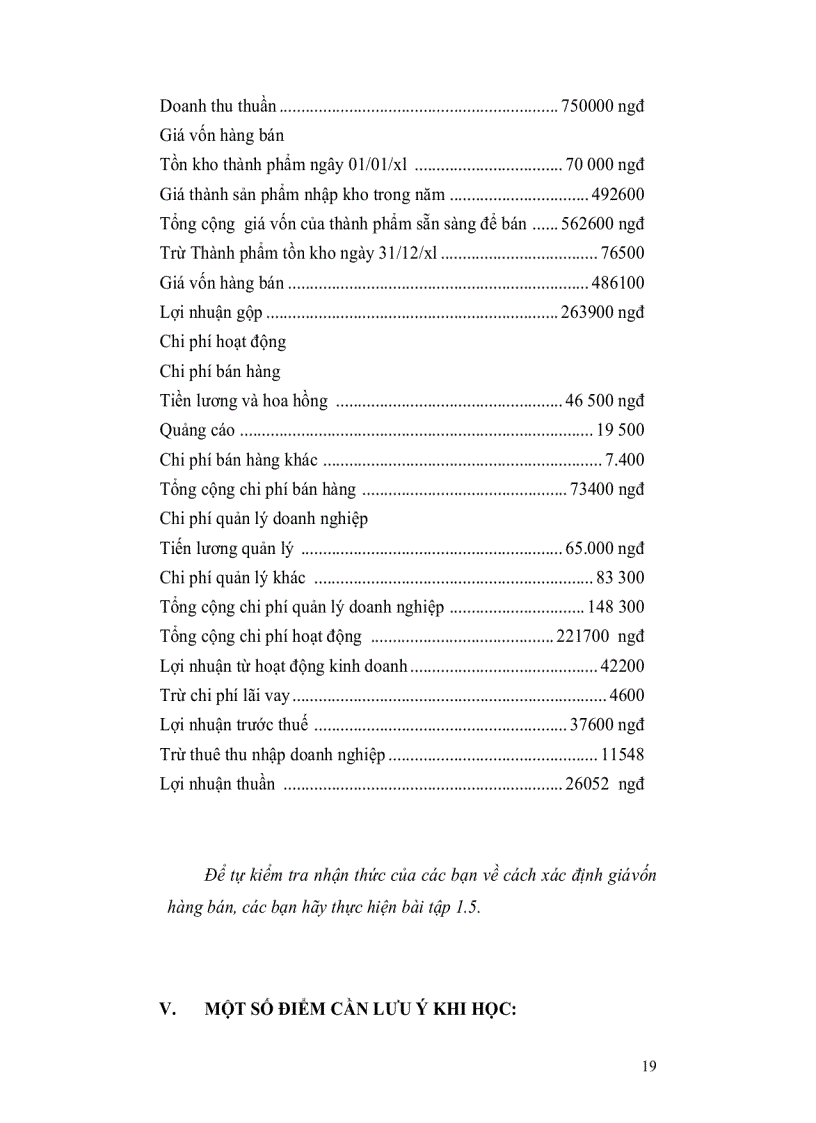 image for page Tài liệu hướng dẫn học tập kế toán quản trị