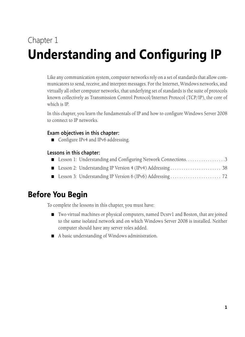 Understanding and Configuring IP