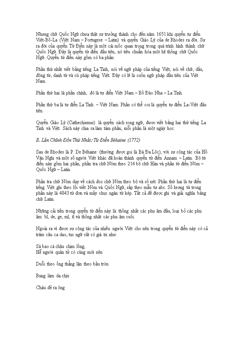 image for page Quá trình Hình thành và Phát triển chữ Quốc ngữ