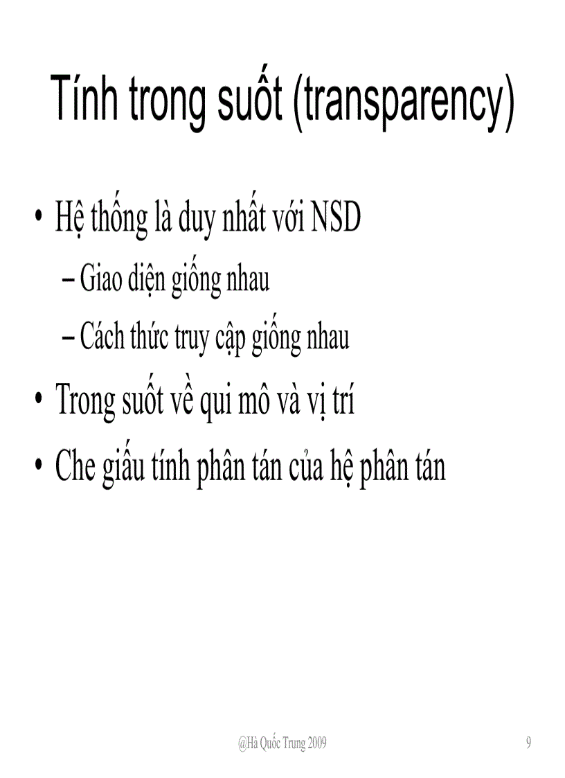 image for page Tổng quan về hệ phân tán