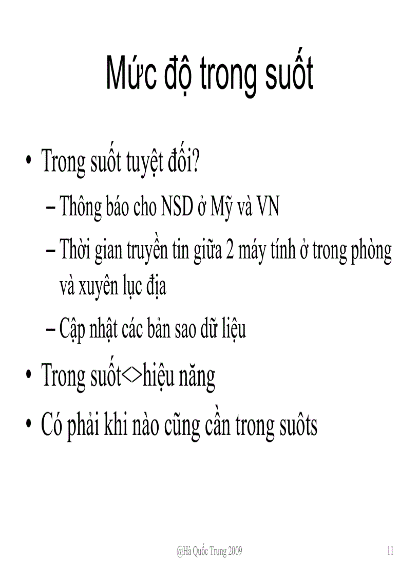 image for page Tổng quan về hệ phân tán