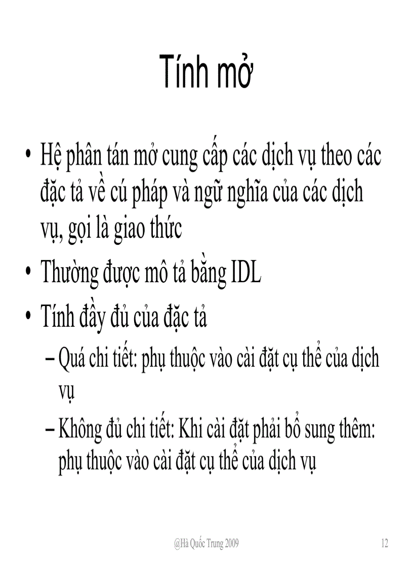 image for page Tổng quan về hệ phân tán