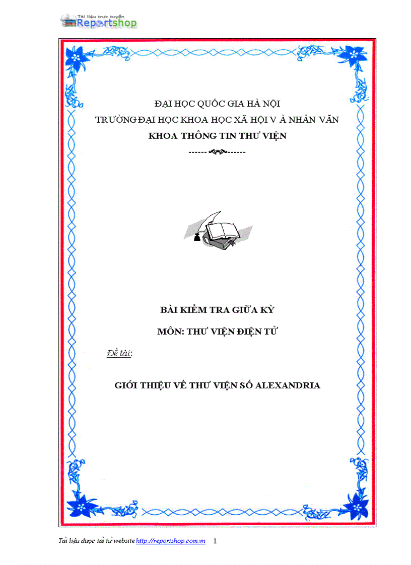 image for page Giới thiệu về thư viện số alexandria