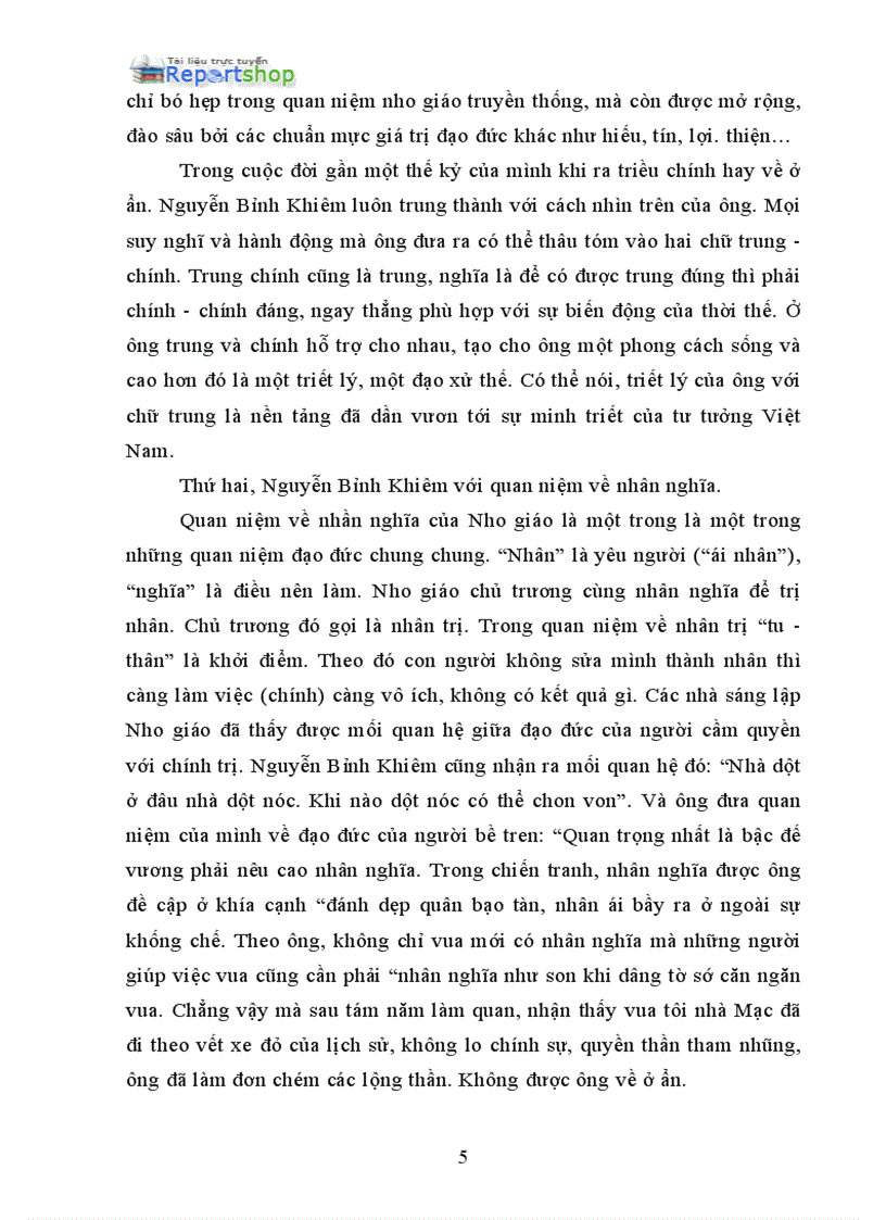 image for page Lịch sử tư tưởng việt nam một số vấn đề về tư tưởng đạo đức của nguyễn bỉnh khiêm