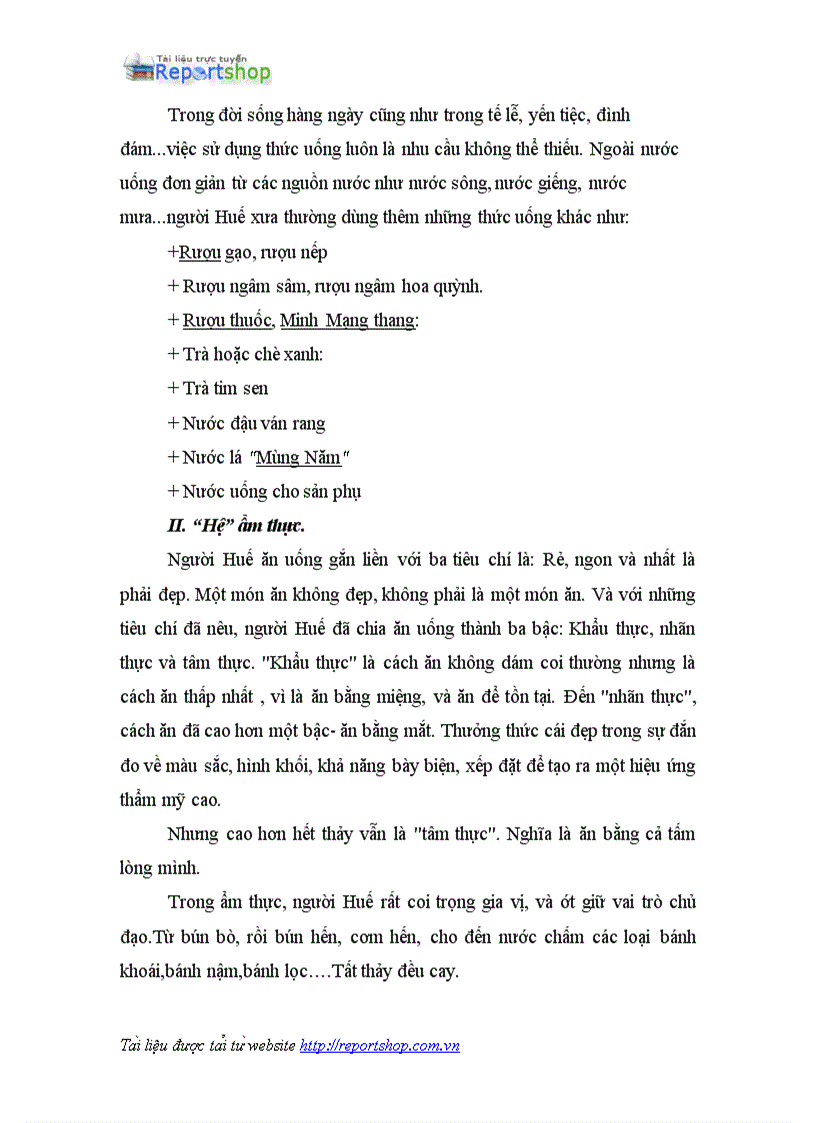 image for page Văn hóa ẩm thực huế