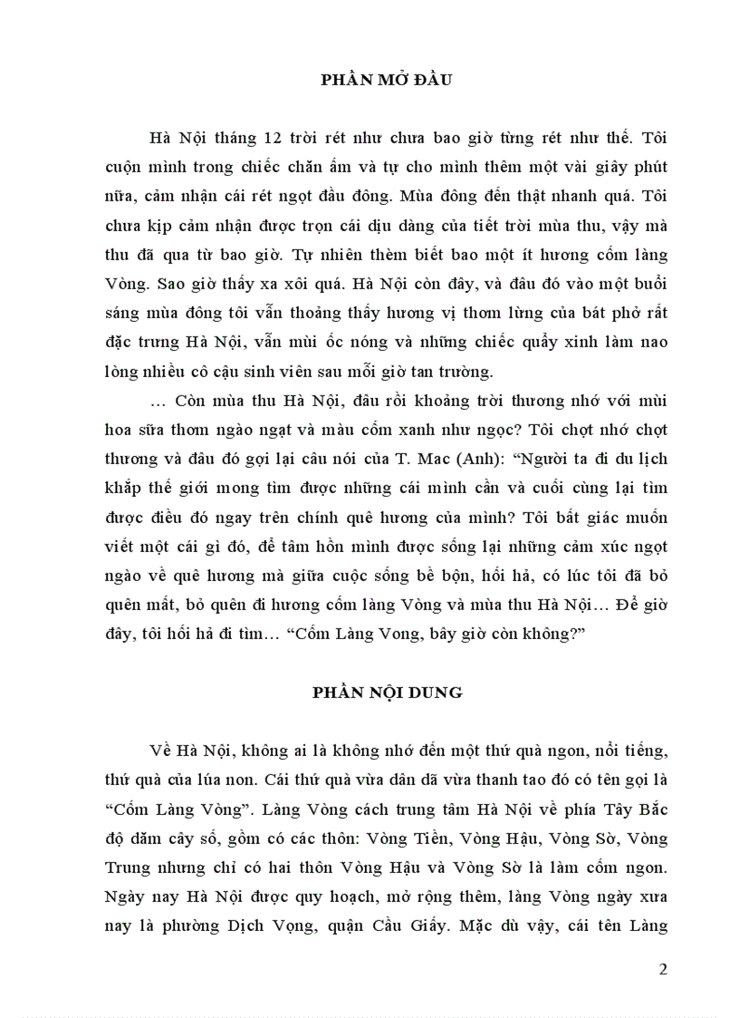 image for page Cốm làng vòng bây giờ còn không