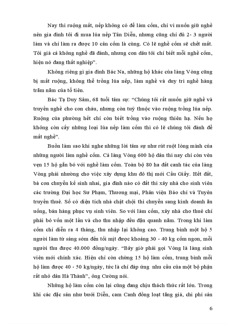 image for page Cốm làng vòng bây giờ còn không