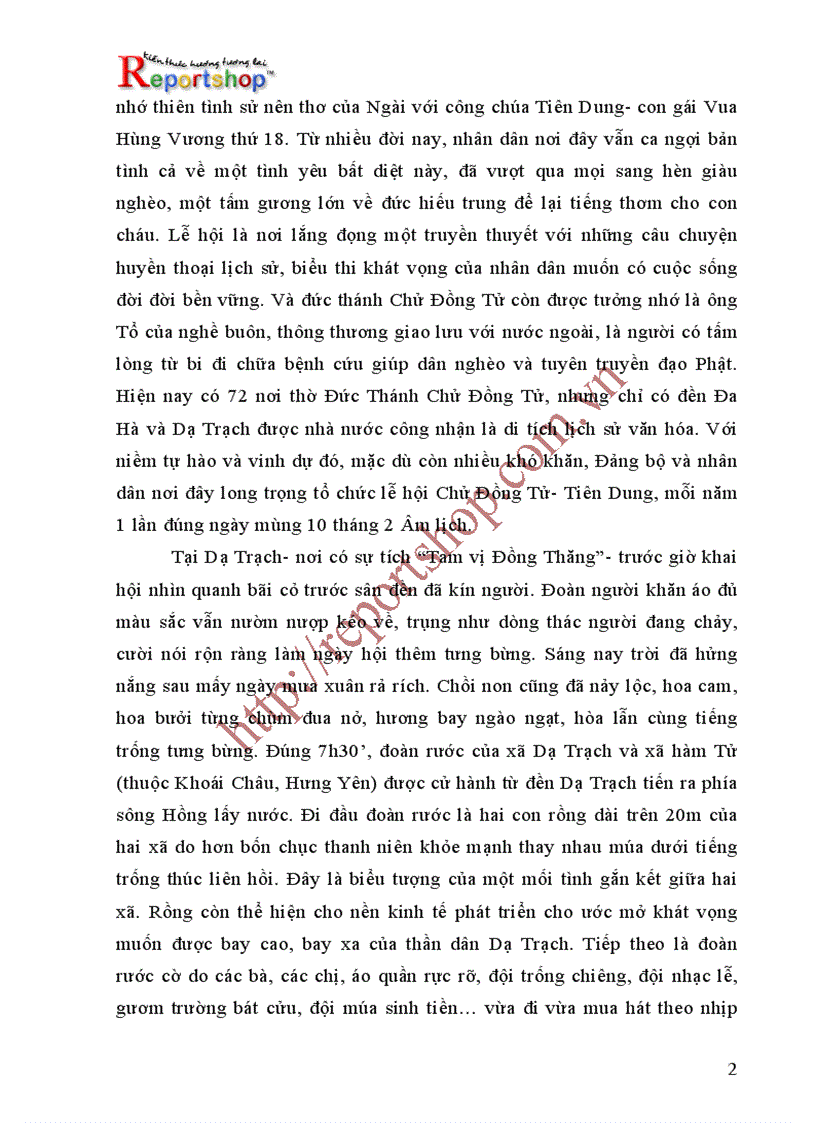 image for page Lễ hội chủ đồng tử một nét đẹp văn hóa