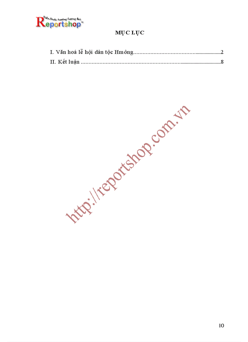 image for page Văn hoá lễ hội dân tộc Hmông