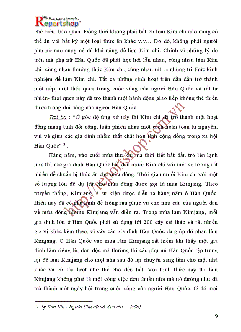 image for page Kim chi một nét văn hoá ẩm thực của hàn quốc