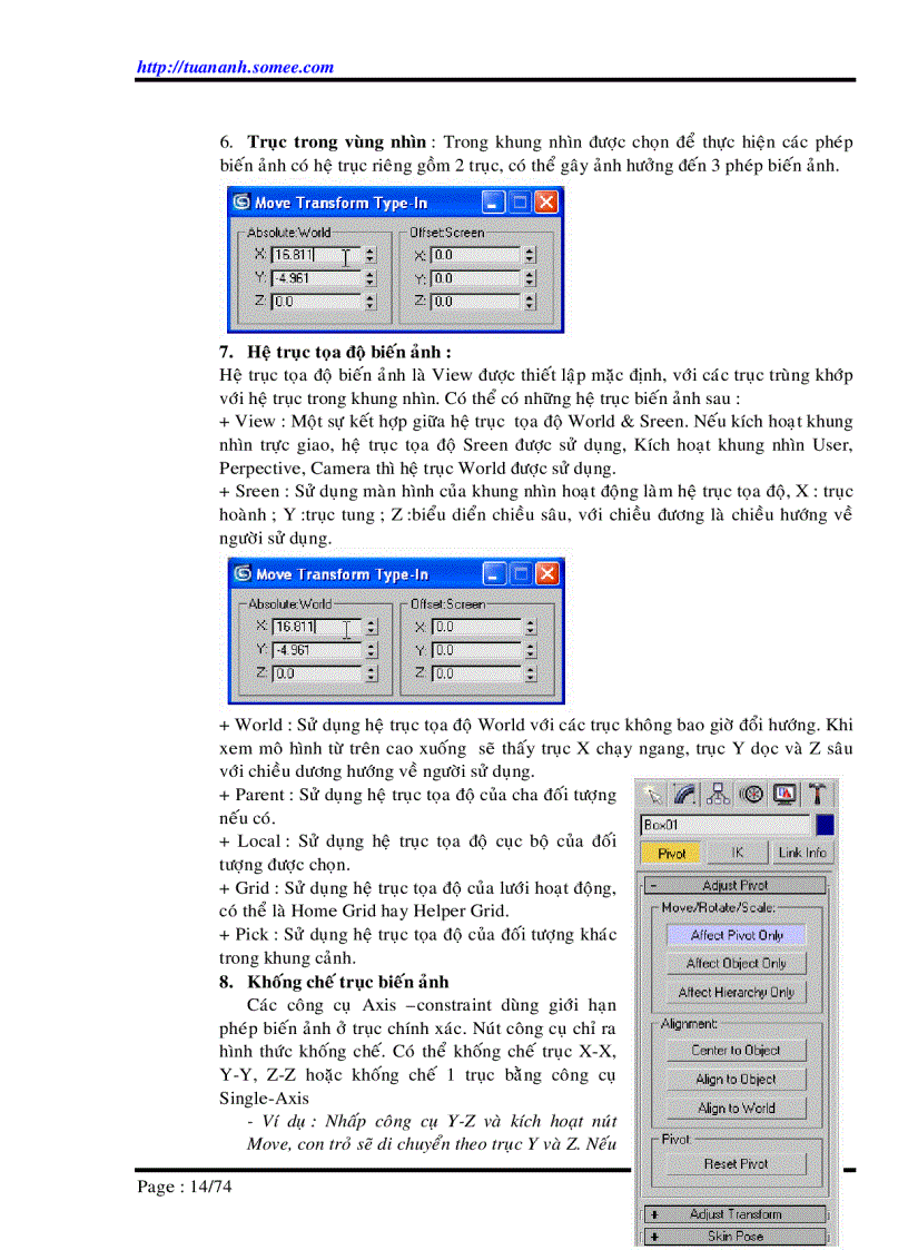 image for page Tổng quan về 3d studio max