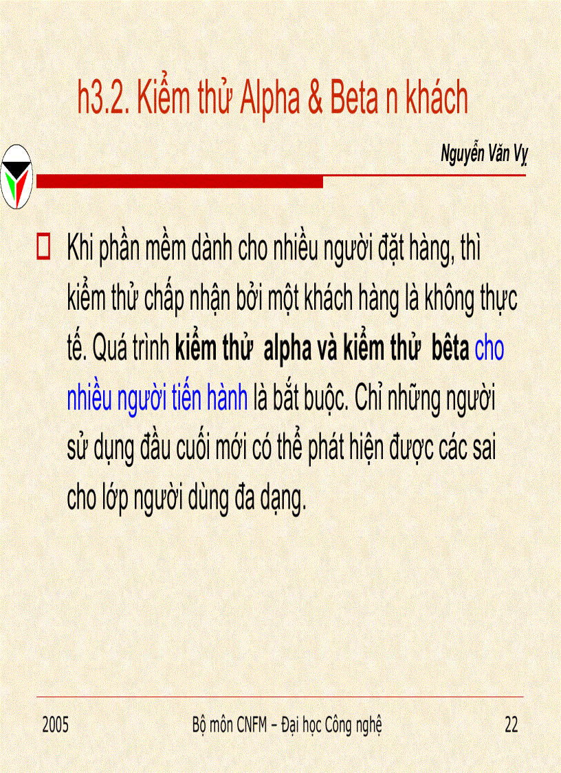 image for page Bảo đảm chất lượng phần mềm và kiểm thử