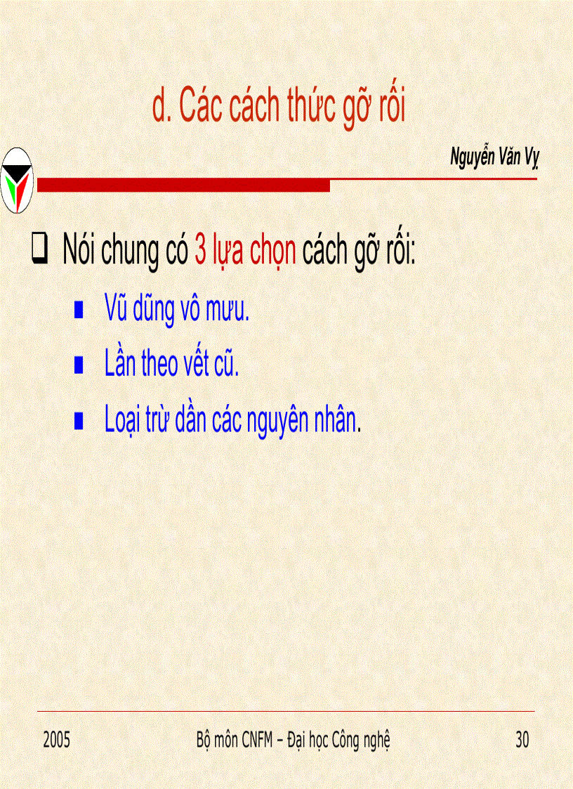 image for page Bảo đảm chất lượng phần mềm và kiểm thử