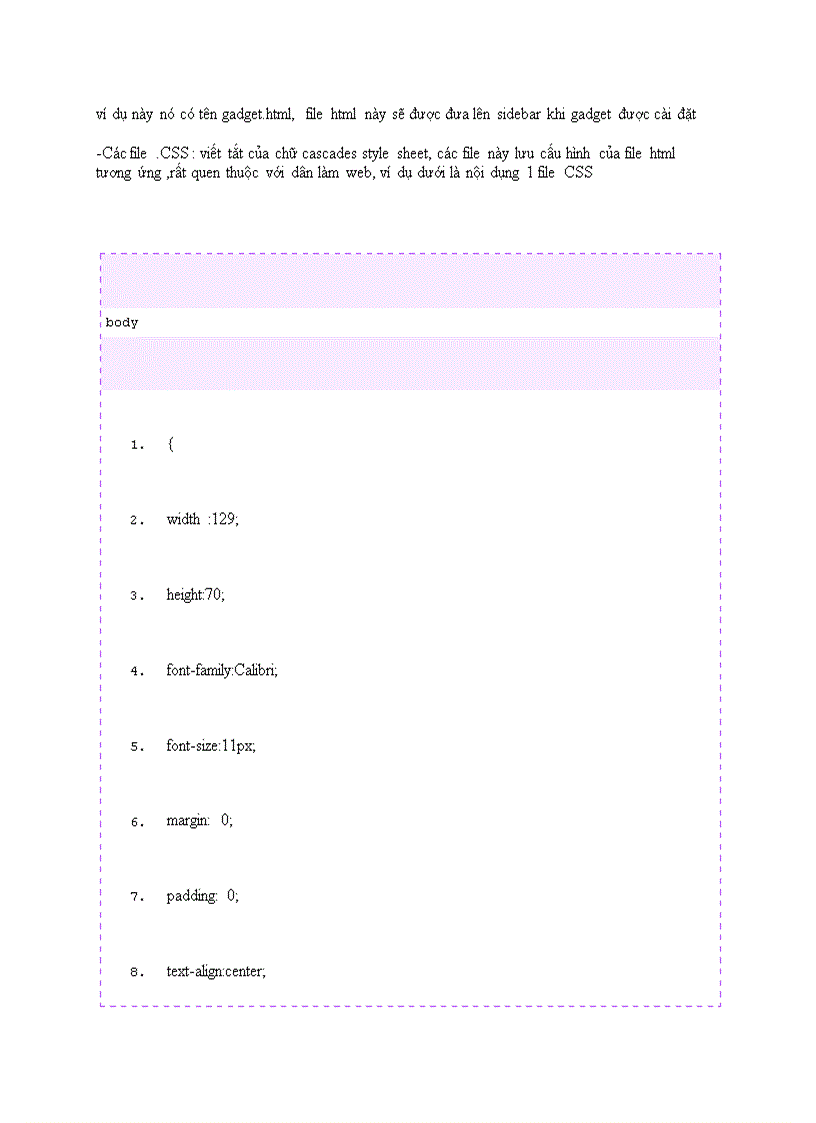image for page Kỹ thuật lập trình gadget cho Window Vista