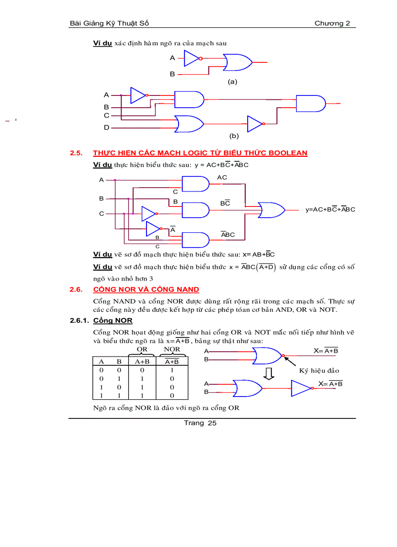 image for page Đại số boolean và các cổng logic