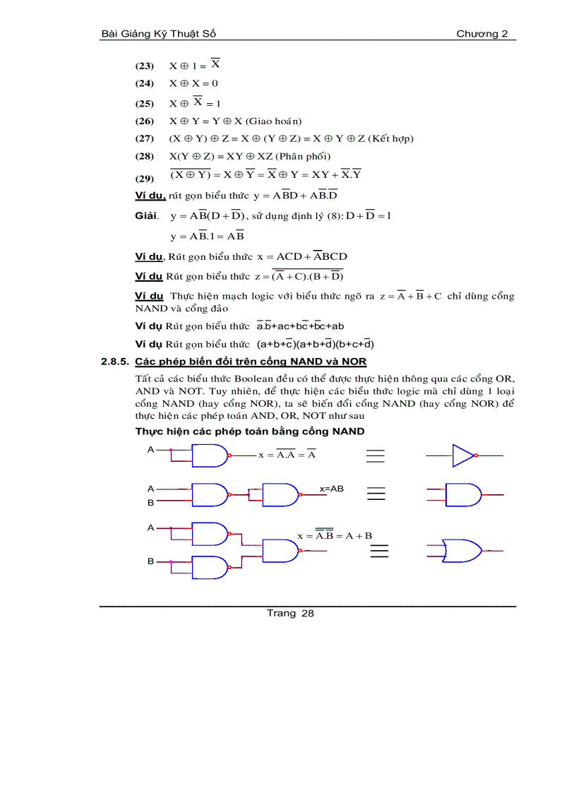 image for page Đại số boolean và các cổng logic