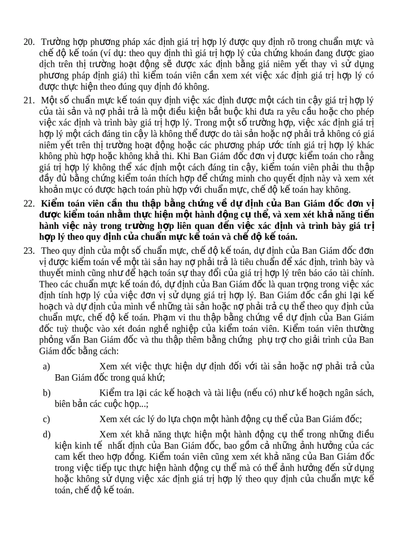 image for page Hệ thống chuẩn mực kiểm toán việt nam chuẩn mực số 545