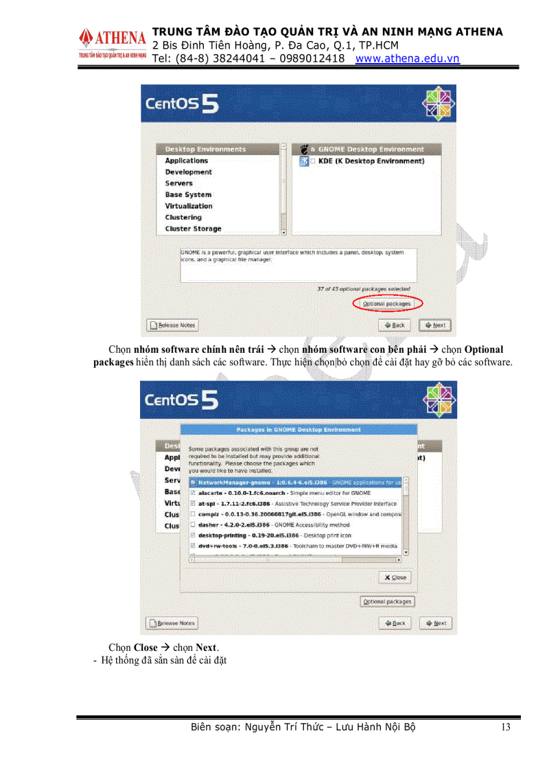 image for page Tài liệu hướng dẫn cấu hình các dịch vụ mạng trên Linux Demo trên CenOs