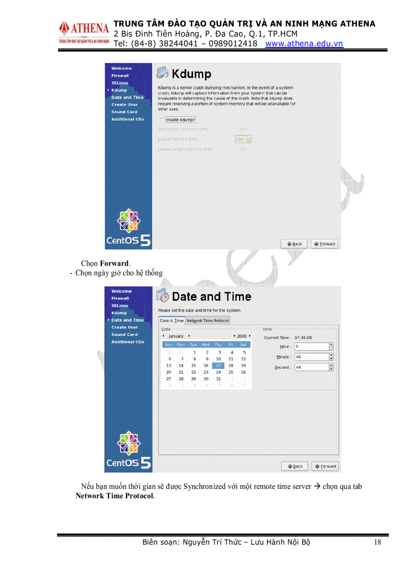image for page Tài liệu hướng dẫn cấu hình các dịch vụ mạng trên Linux Demo trên CenOs