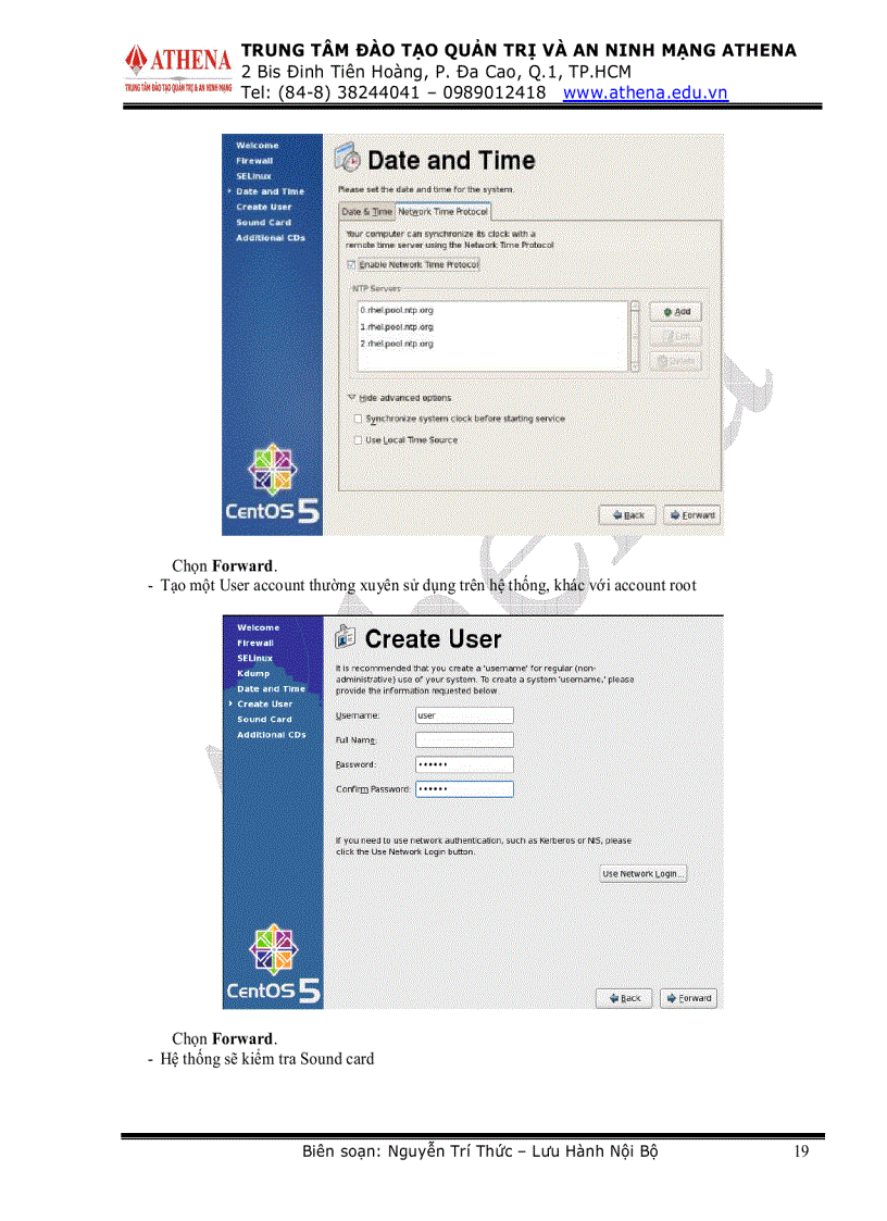 image for page Tài liệu hướng dẫn cấu hình các dịch vụ mạng trên Linux Demo trên CenOs
