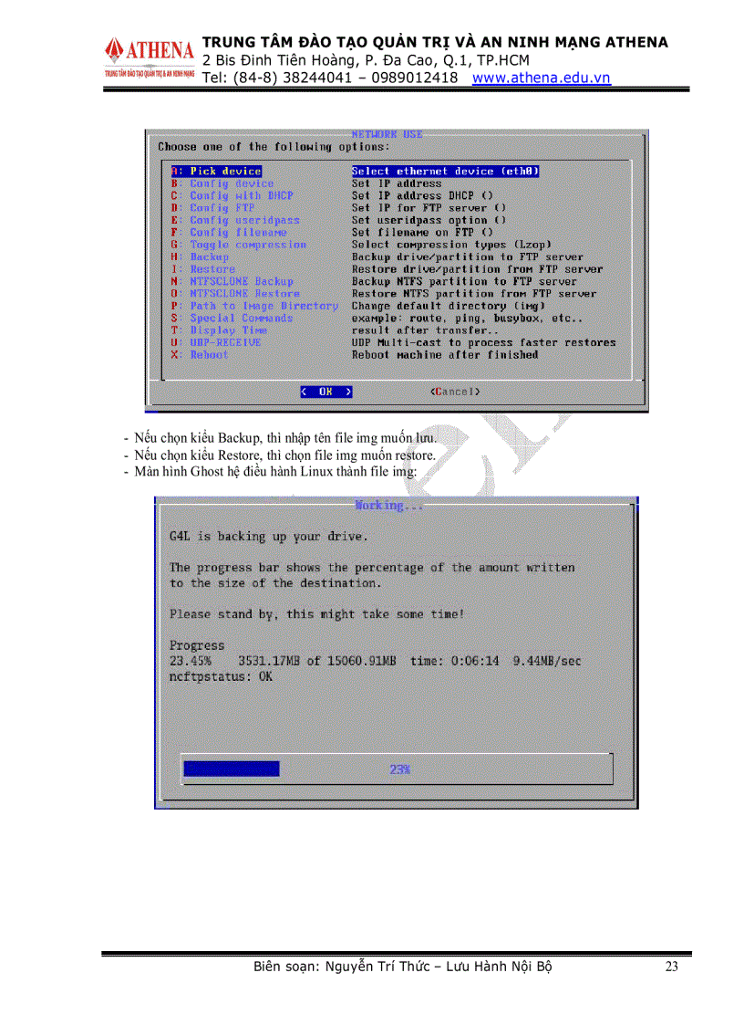 image for page Tài liệu hướng dẫn cấu hình các dịch vụ mạng trên Linux Demo trên CenOs