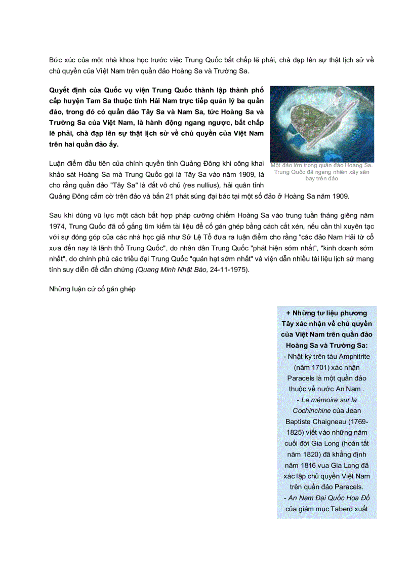 image for page Tranh chấp hoàng sa trường sa