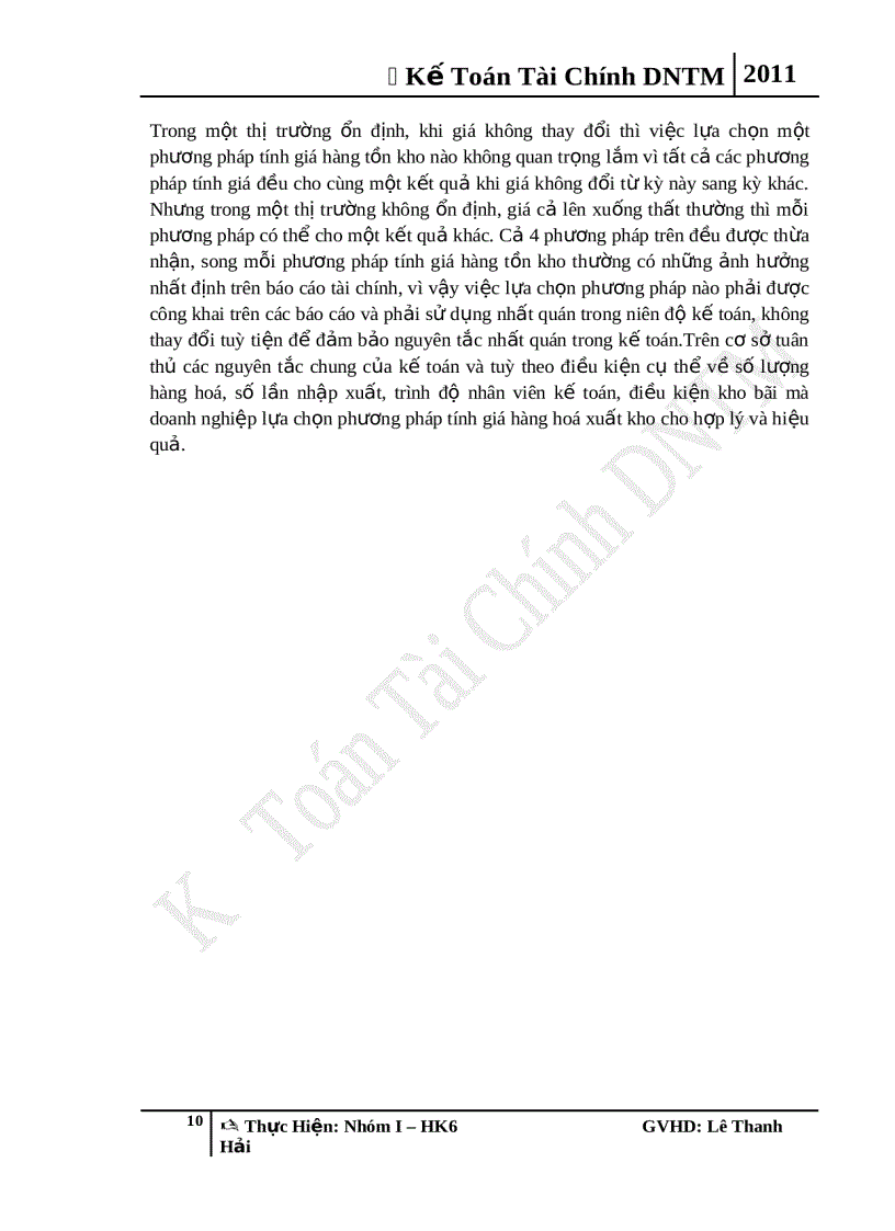 image for page Kế Toán Tài Chính DNTM Các Phương Pháp Tính Giá Trị Hàng Tồn Kho Kế Toán Dự Phòng Giảm Giá Tồn Kho