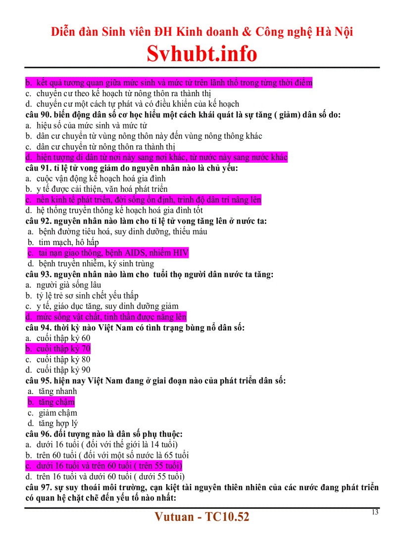 image for page Trắc nghiệm địa lý kinh tế