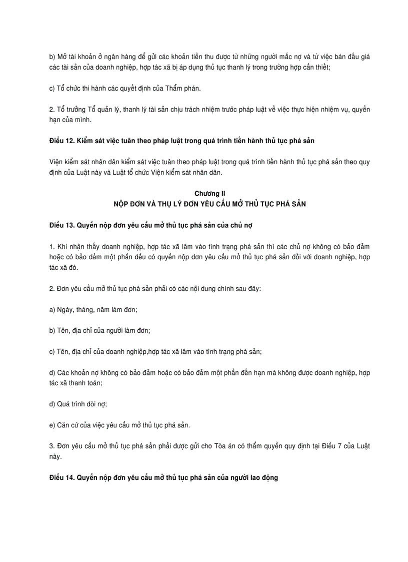 image for page Luật phá sản