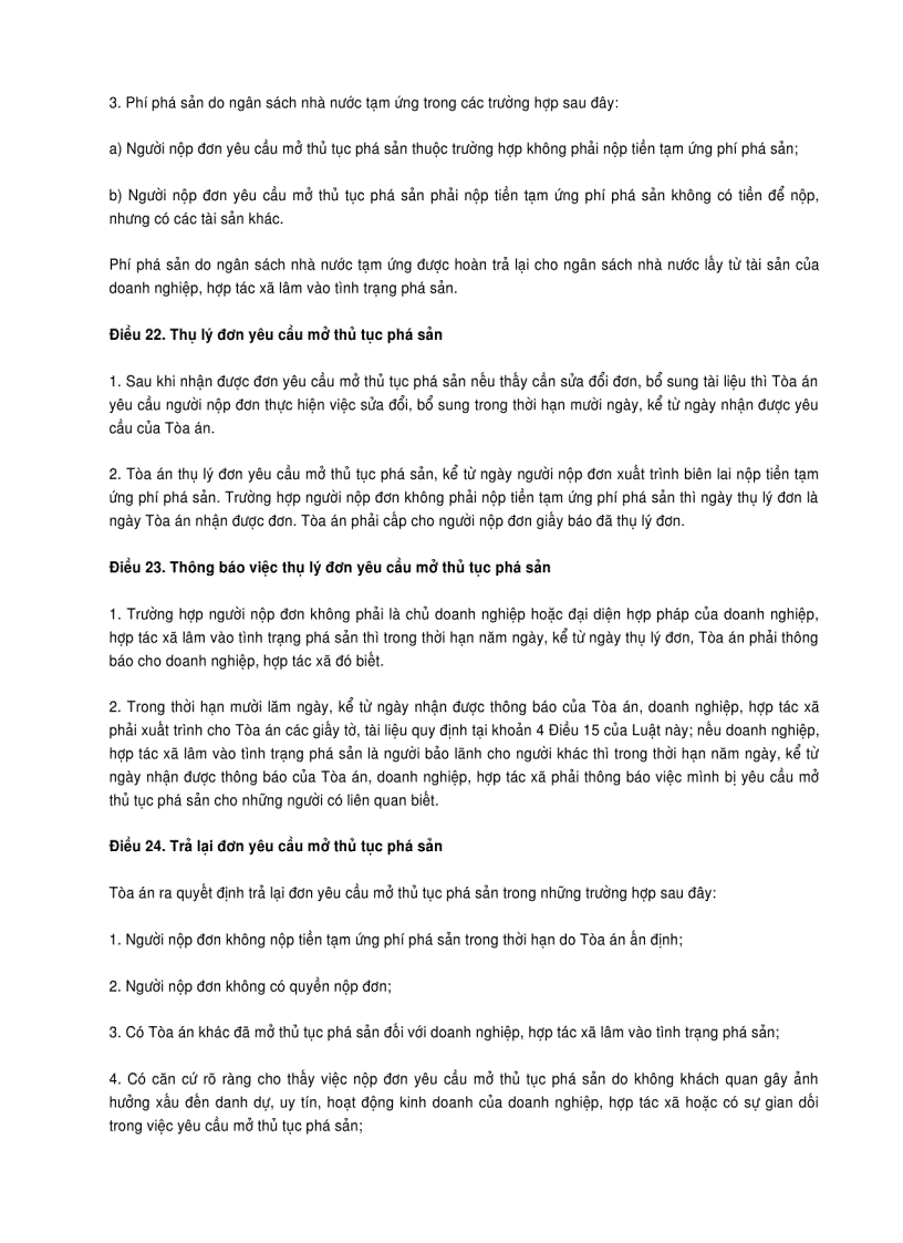 image for page Luật phá sản