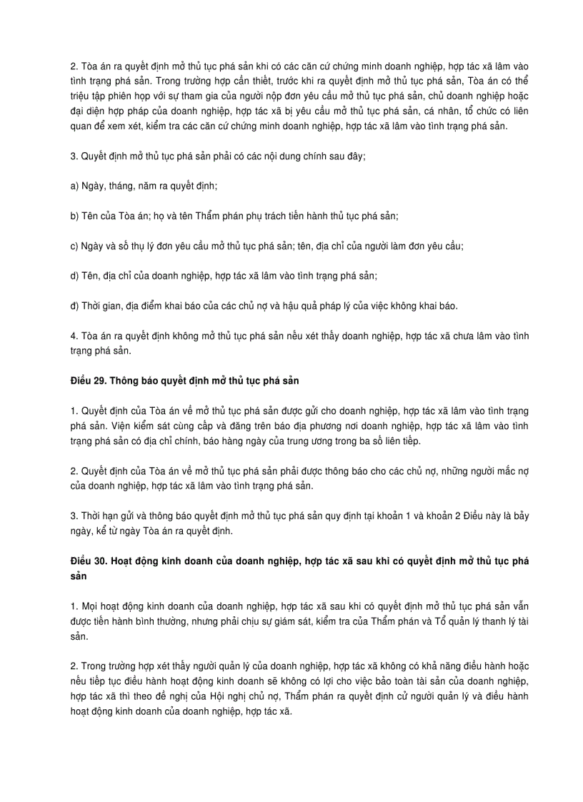 image for page Luật phá sản