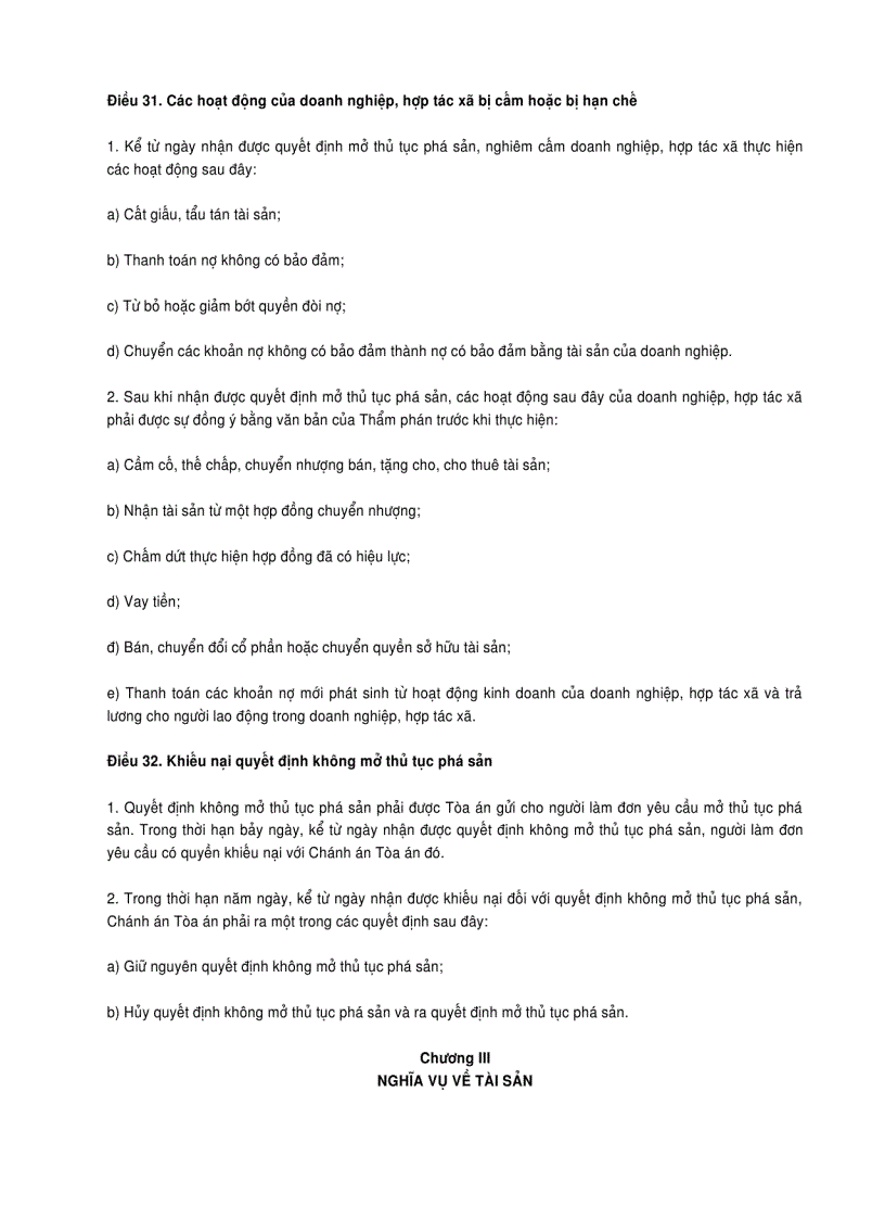 image for page Luật phá sản