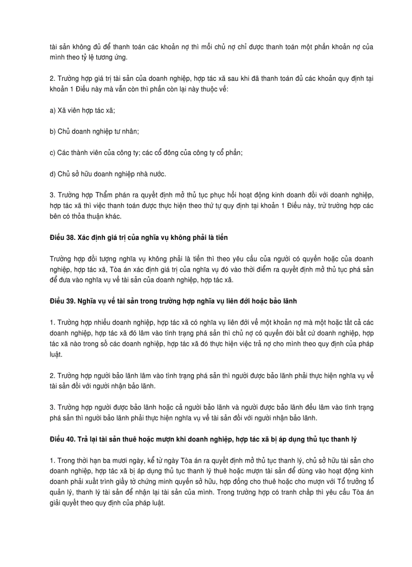 image for page Luật phá sản